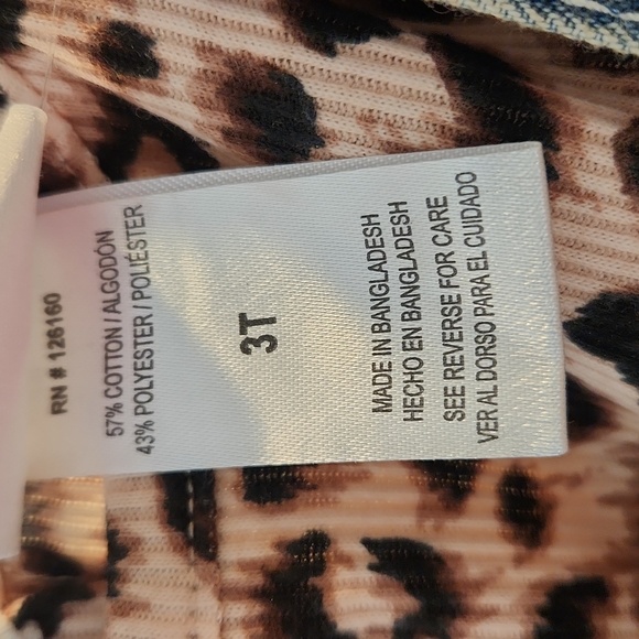 2 PC Jumper Set. Kitty Cat Denim & Animal Print Set. NWT Mix n Match Style! - Picture 12 of 16